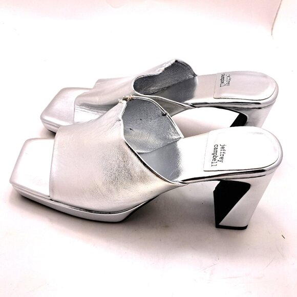 Jeffery Campbell Caviar Platform Slide Sandal - Size 10 - Picture 3 of 13